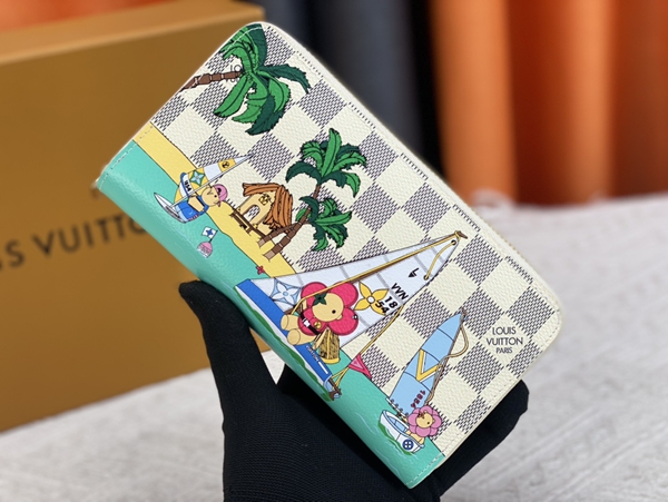 LVコピーウォレット正面デザイン